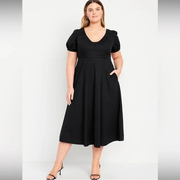 ribbed midi tank dress The '90s Rib Dress